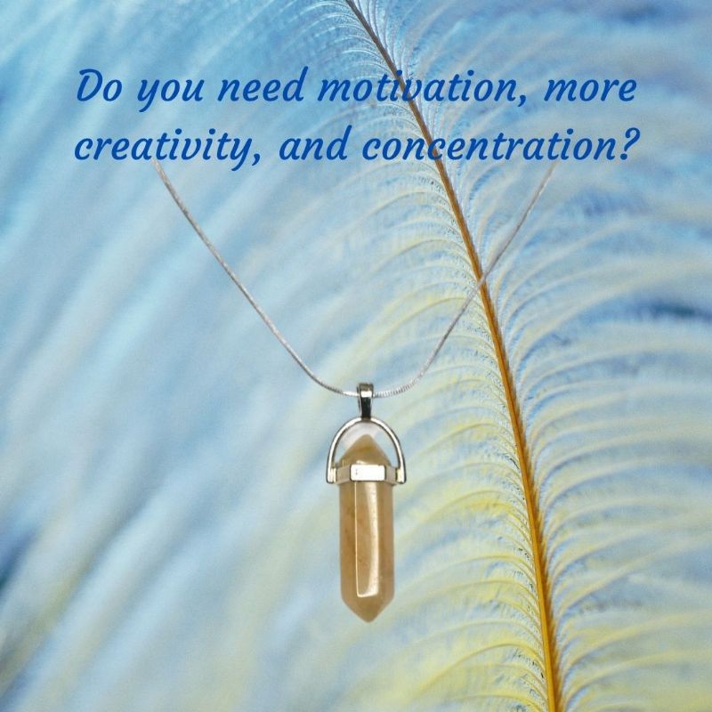 Citrine Gemstone Pendant